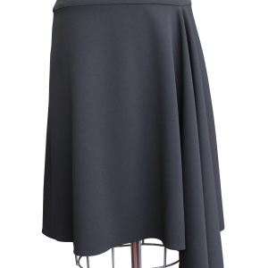 JULIETTE - asymmetric hemline waterfall front skirt