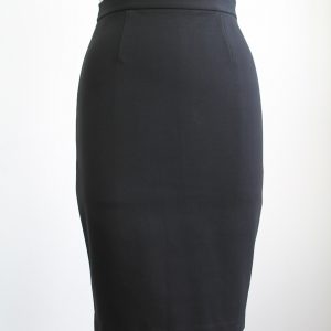 MELISSA - knee-length basic pencil skirt